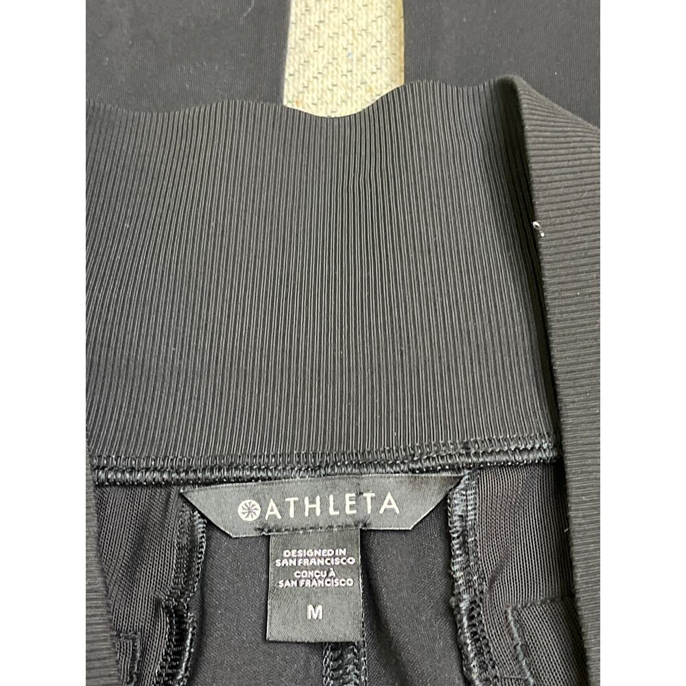 Athleta Black Venice Flare Pull on side slits Pants (Style #882675), Size medium - Picture 6 of 15